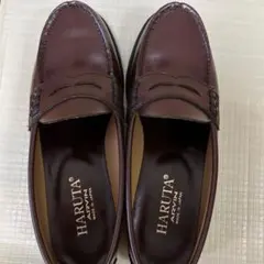 HARUTA ブラウン ローファー