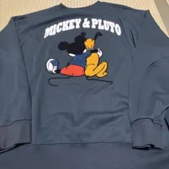MICKEY & PLUTO スウェット トレーナー
