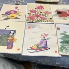まとめ売り⑥】しゅんこうちぎり絵 バラ売り可 見本型紙のみ - メルカリ
