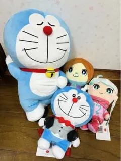 〈4点セット〉ドラえもん ぬいぐるみ