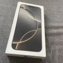 iphone16pro MAX 512GB ナチュラルチタニウム