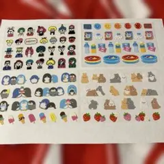 平成　懐かしい　雑貨　アニマル　シール　4セット