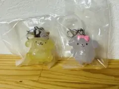 ポムポムプリン めじるしアクセサリー2種