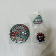 ハンギョドン キャンディチャーム/缶バッジ/ミャクミャクなりきりアクリルめじるし