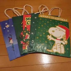 スヌーピータウン　SNOOPY TOWN クリスマス限定　紙袋　ショッパー　レア