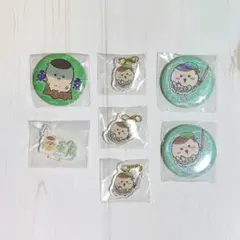 ちいかわ くりまんじゅうの缶バッジ アクリルチャーム アクリルスタンド セット