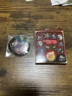名探偵コナン 缶バッチ　金バッチ コナンプラザ特典付き