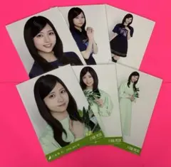 川端晃菜 乃木坂46 生写真 宮城ver. コーデ tシャツ 6種コンプのサムネイル