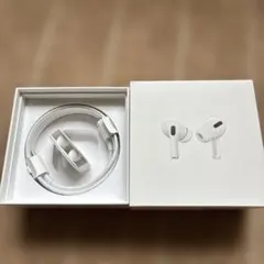 Apple AirPods Pro ホワイト 充電ケーブル　イヤーチップセット