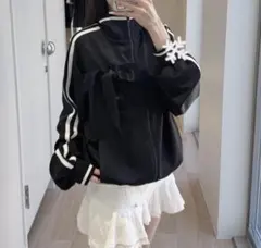 nemne store リブラインリボントラックジャケットのサムネイル