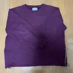 Ｗリングジップ ビッグシルエットスウェット［インフルエンサーKEI×anown］