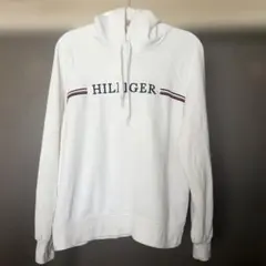 TOMMY HILFIGER トミー ヒルフィガー ホワイト パーカー