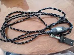 編み込み電源コード スイッチ付き