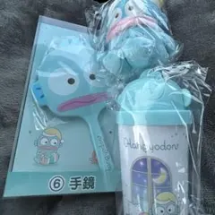 ハンギョドン一番くじ マスコット⑤、手鏡、タンブラーセット