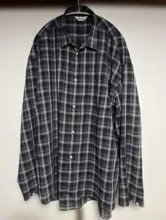 【美品】ACUT 山シャツ ウール・ポリ混紡 山スタグラマーも愛用！ ハイカーに愛されるアカットのセミオーダー