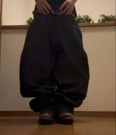 00s SOUTHPOLE 濃紺 デニムパンツ 赤タブ 極太 sk8 w42のサムネイル