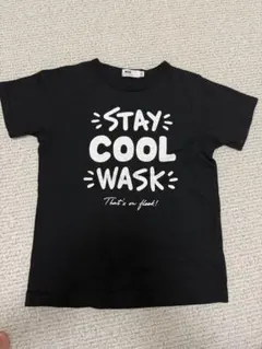 美品　WASK 黒 Tシャツ 120サイズ　bebe