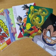 ドラゴンボールZ A5サイズクリアファイル 5枚セット