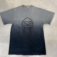 APE グラデーション Tシャツ　サイズL