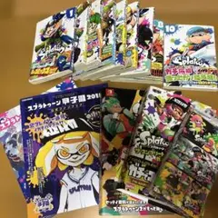 Splatoon 1-8.10巻セットスプラトゥーン甲子園攻略本アートブック