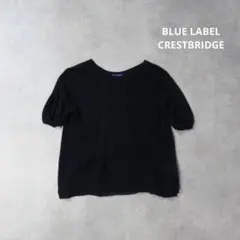 BLUE LABEL CRESTBRIDGE / デザイン ニット Tシャツ M