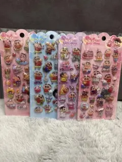 最新！ボンボンドロップ風シール　4枚セット