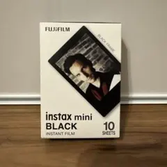 FUJIFILM instax mini BLACK 10枚入り