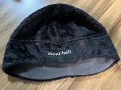 mont-bell フリース帽子 ブラック SM