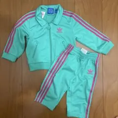 adidas キッズ ジャージ 上下セット