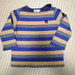 ⚠️専用です⚠️ミキハウス　DOUBLE.B ストライプ Tシャツ 80　日本製