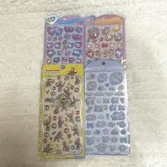 ボンボンドロップシール　キャラクター　4枚セット