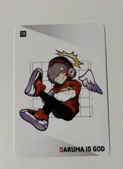 CR コレクションカード だるまいずごっど Crazy raccoon