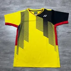 美品 現行品 YONEX ヨネックス ゲームシャツ Tシャツ SS 黄色