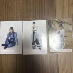櫻坂46 生写真 目黒陽色 3種 まとめ売り