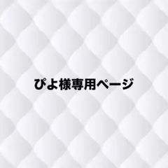 ぴよ様専用ページ