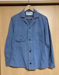 SAMURAI JEANS 藍刺し子ワークシャツ 長袖 SSS20-01 - メルカリ