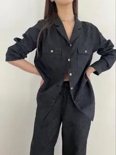 Lu. rumika パフジャガードシャツのサムネイル