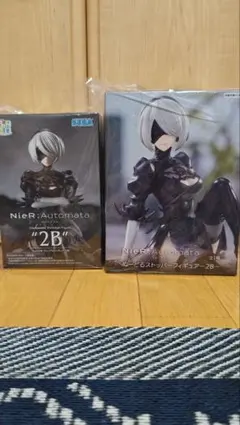 NieR:Automata 2B ちょこのせプレミアム ぬーどるストッパー 2種
