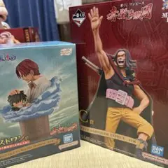 一番くじ ワンピース 赤髪海賊団 フィギュア 2種セット 新品未開封