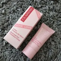 【未使用】CLARINS ネイル トリートメントクリーム LOVEeditionのサムネイル