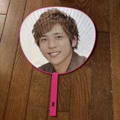 嵐　二宮和也うちわ ポップコーンデザイン