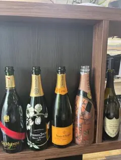 シャンパン空瓶 6本セット まとめ売り Louis Morette - メルカリ