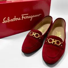 2025年最新】Salvatore Ferragamo カラー：レッド系 フラット