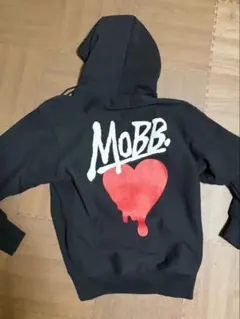 MOBB フード付きパーカー 黒 人気‼️早い者勝ち‼️