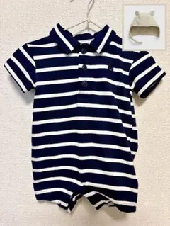 GAP ベビー ロンパース ボーダー ポロシャツおまけ付可