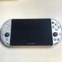 PlayStation Vita PCH-2000シルバー本体 メモリーカード付