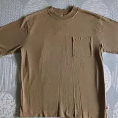 coen リラックスフィット ポケットTシャツ ブラウン Lサイズのサムネイル