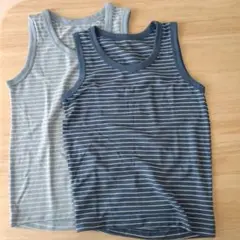 男の子用タンクトップ 120サイズ 2枚組