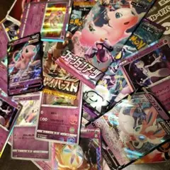 絶版廃盤引退処分 ポケモン未開封3枚セットプロモ142 フュージョアーツ　ミュウ