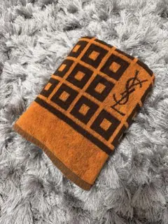 YVES SAINT LAURENT コンパクトバスタオル　オレンジブラウン系のサムネイル